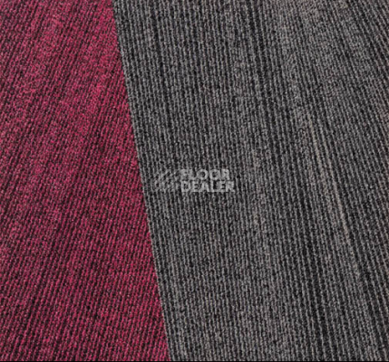 Ковровая плитка Milliken Facet ftr79-82-137 Magenta Anthracit фото 1 | FLOORDEALER